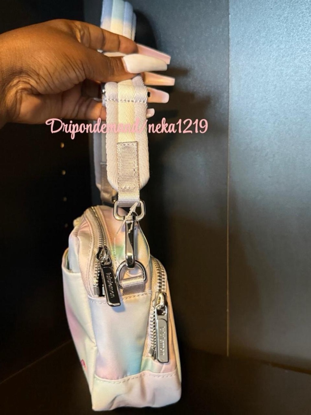 Lululemon Everywhere Crossbody Bag 2L Print Pride- Luminous Glow Mini Multi/Star - Picture 6 of 12